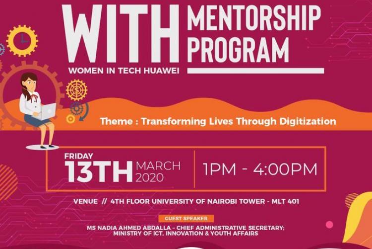huawei mentorship program- women in Technology