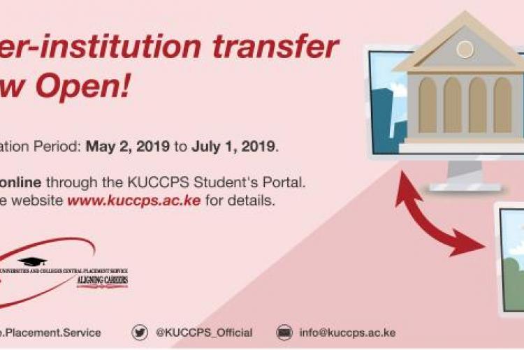 Kuccps Inter Institution Transfer Is Now Open Information Communication Technology