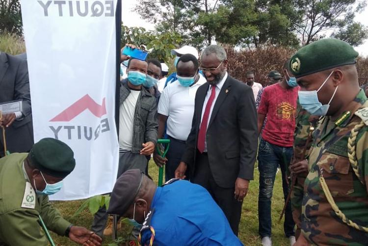 TREE PLANTING AT WANGARE MAATHAI INSTITUTE 