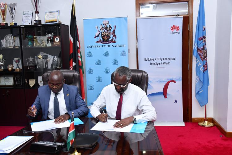  COLABORATIVE AGREEMENT BETWEEN  UoN AND HUAWEI 