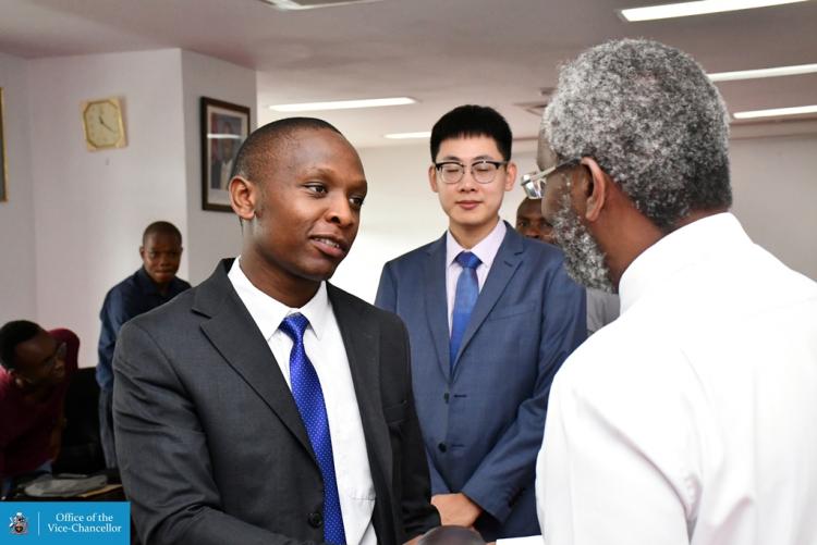 Global finalists The University of Nairobi students, Meets with Vice Chancellor