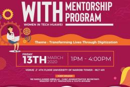 huawei mentorship program- women in Technology