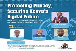 University Of Nairobi Launches Cybersecurity And Data Privacy Initiative At Inaugural Webinar